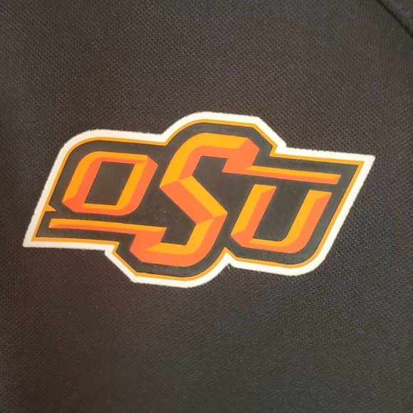 Nike Oklahoma State OSU Cowboys Dri-Fit 1/4 Zip Long Sleeve Shirt Women's M New - Picture 3 of 8